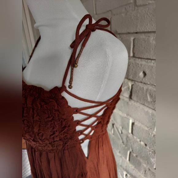 NWOT Free People Turning up the Temperature Maxi by Endless Summer Small - Picture 6 of 7